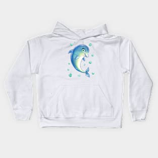 Adorable Dolphin Kids Hoodie